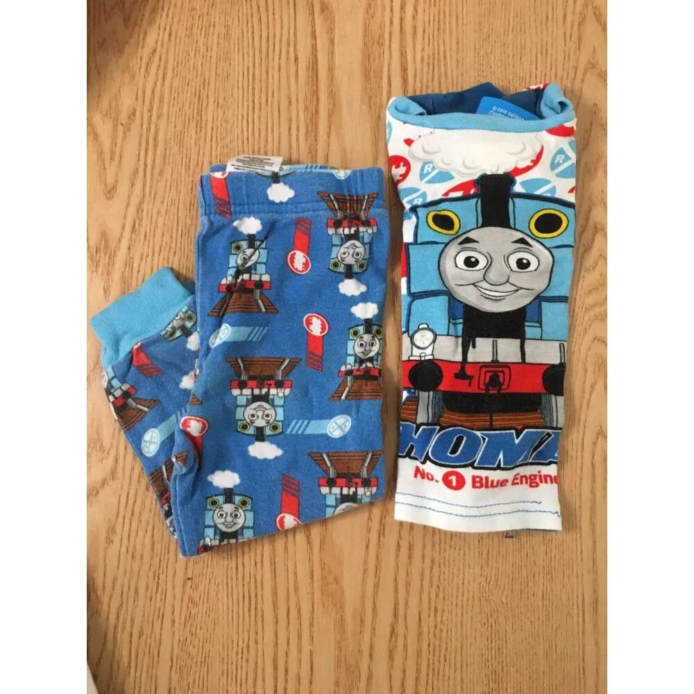 Boys Thomas And Friends 2Pc Pajama Set Size 24 Months